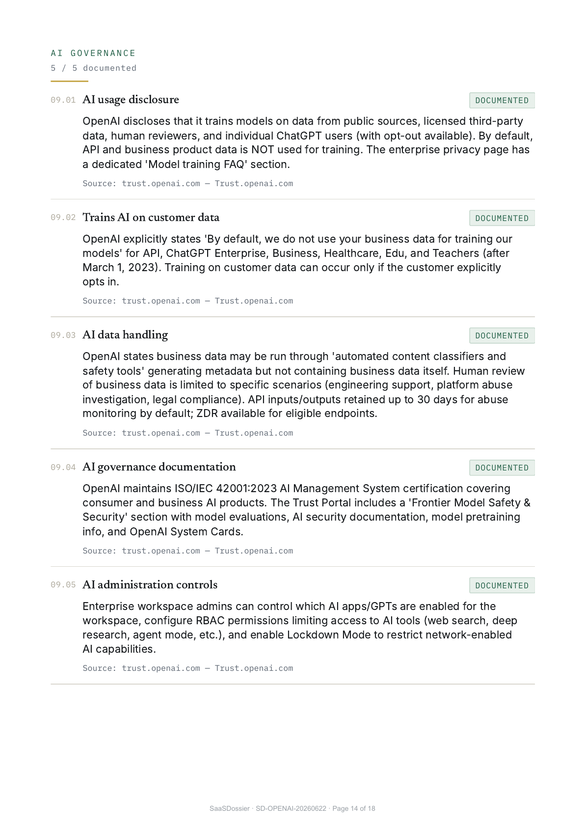 Page 14 from inside the released OpenAI Public Edition dossier